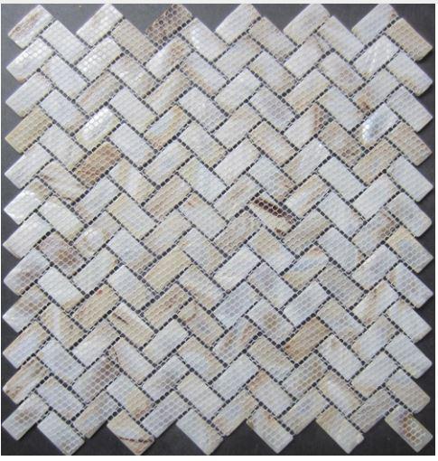 New color mosaic tile 15X30MM mother of pearl tiles, Natural shell mosaics floor tiles,background wall;kitchen backsplash tiles