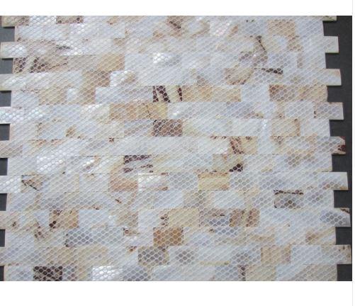 Natural strip colorful shell mosaic tile mother of pearl kitchen backsplash bathroom background wall paper decorative tiles