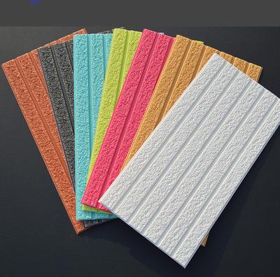 Sitting room kindergarten waterproof adhesive 3 d corridor wall wallpaper sticky wallpaper decoration ideas from the wall