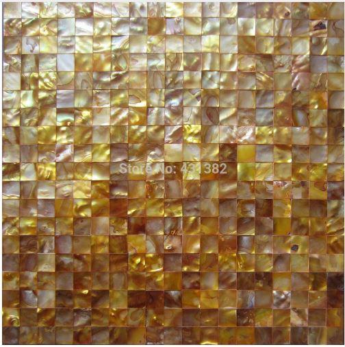 Building material freshwater shell mosaic tile mother of pearl natural color indoor mosaics tiles Hot sale home improvement