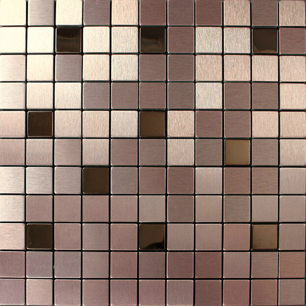 Aluminium mosaic tiles wall cladding tiles home decoration art deco mosaico