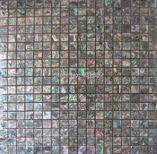 2 pcs Green Abalone Shell Mosaic tile ceramic tiles for bathroom,mosaic tiles green;green abalone mosaic ceramic backsplash tile
