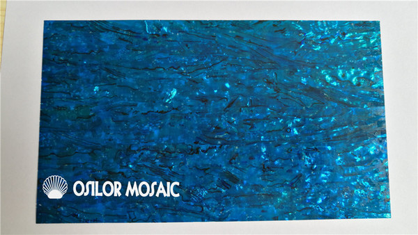 Dyed blue color mother of pearl shell laminate for jewel case and musical instrument and furniture inlay 20 pieces per lot