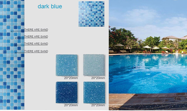 glass mosaic tile for swimming pool tile blue color wall tile popular design wall mosaic flooring tiles tiles flooring building supplies