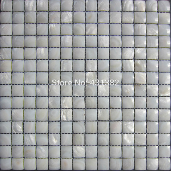 New item of shell tile;Pure white Arch shape Shell Mosaic Tiles,20x20; Naural Mother of Pearl Tiles, kitchen backsplash, bathroom wall tiles