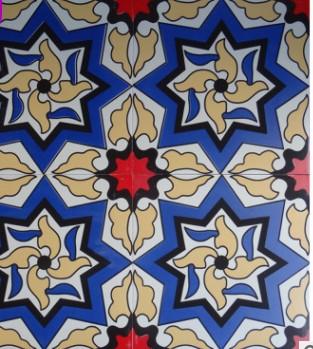 Wholesale flower brick 300mm * 300mm American retro tile toilet wall brick antique living room tiles