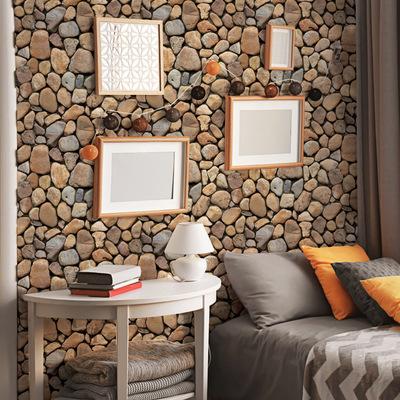 Creative 3 d brick grain sticky wallpaper from kindergarten bubble wall stick sitting room from 3 d TV background wall