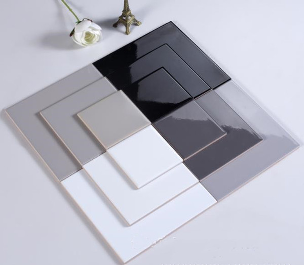 Kitchen bathroom Square Tiles 100X100 Small Glazed Tiles