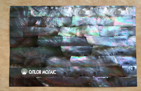 Natural blacklip shell laminate for jewel case and musical instrument and furniture inlay natural black SL036