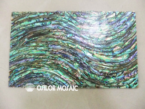 Natural abalone paua shell laminate for jewel case and musical instrument and furniture inlay SL037