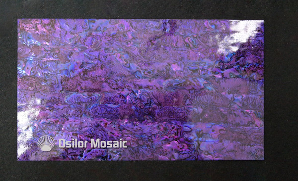 Dyed purple color mother of pearl shell laminate for jewel case and musical instrument and furniture inlay SL018 20 pieces per lot