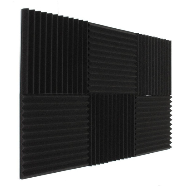 2017 Fireproof Newest Acoustic Foam Soundproof Studio Sound Proofing Room Treatment Absorption 30*30*3 cm