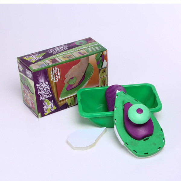 Paint Roller and Tray Set Painting Brush Point N Paint Household Decorative Tool Easy to Use with Retail Box Package