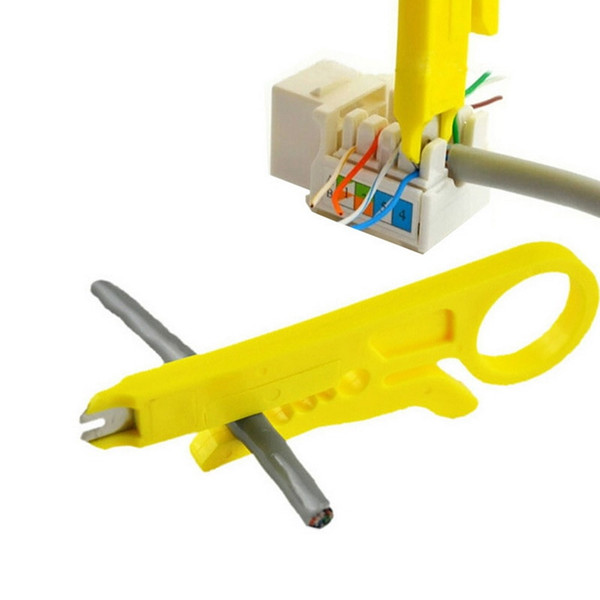 Mini Pocket Portable Wire Stripper Knife Crimper Pliers Crimping Tool Cable Stripping Wire Cutter Crimpatrice Tool Parts sui0226