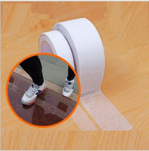 Wholesale-Home Accessories 1Roll PVC Waterproof Anti Slip Tape Safe Grit Tape Single Sided Stair Anti-slip Strips Bathroom Antislip Tape