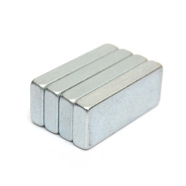 Hot Sale 4pcs Very Strong Neodymium Block Magnets N52 Grade Craft Square NdFeB 25X10x4mm Magnet order<$18no track