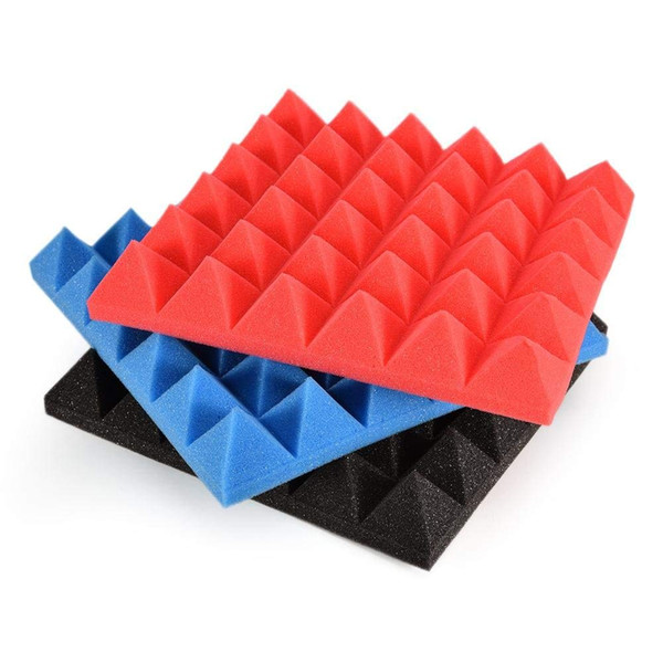 3PCS Sound Proof Panels Studio Acoustic Foam Treatment Soundproof Sponge Acoustic Sound Noise Insulation