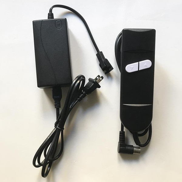 Electric Linear Actuator Accessories Handle Handset Controller with Power Adapter Transformer Recliner Sofa Part Maintenance Repair