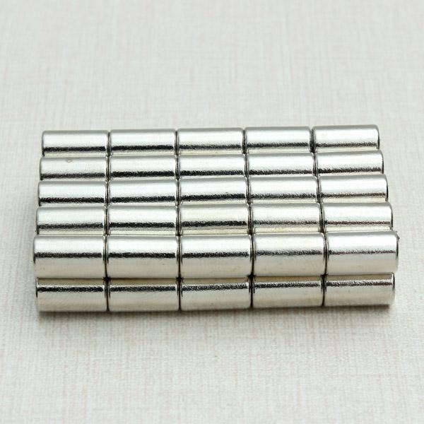 50pcs N52 Strong Neodymium Magnets Discs Cylinder Rare Earth 6x10mm