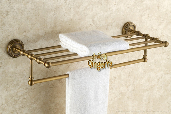 C antique full copper towel rack towel hanging towel rack bathroom hardware pendant A901