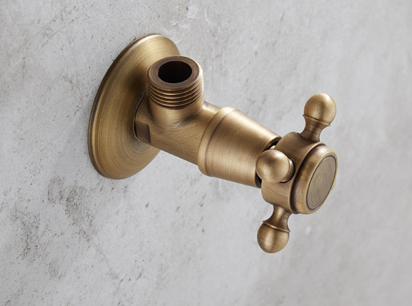 Angle Valves Classic Oil Rubbed Antique Finish Washing Machine Faucet Toilet Faucet Bibcocks Wall Mount Faucets & Accessories