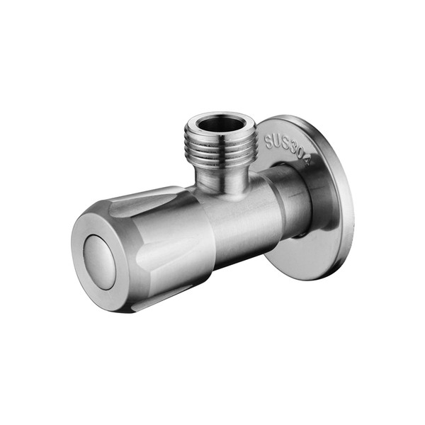 304 stainless steel angle valve hot and cold water washbasin valve accessories