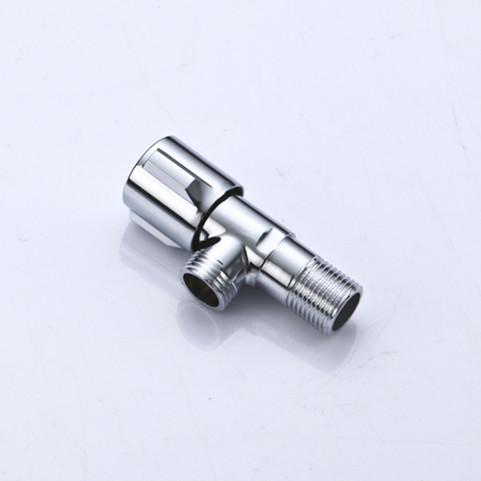 1 piece High Quality Brass Angle Valve Bathroom Toilet Water Valve Stop Cock Valve chrome plated A-D009