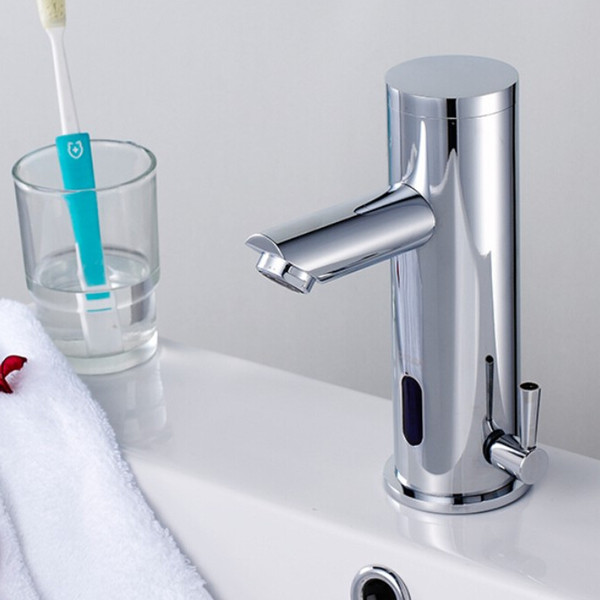 New Bathroom Automatic Sensor Faucet Hands Free Basin Tap Hot and Cold Water Mixer Torneira cozinha banheiro A-LC002