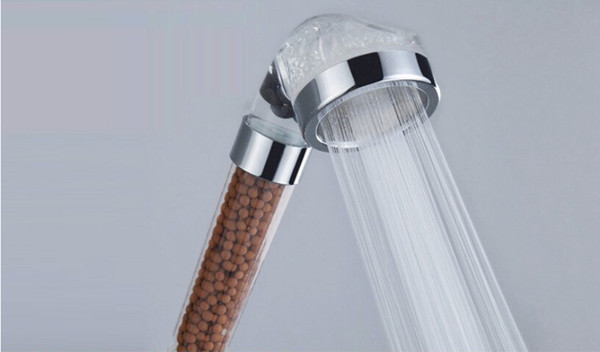 Wholesale 6cm Handy Anion Bathroom Shower Heads Spa shower nozzle