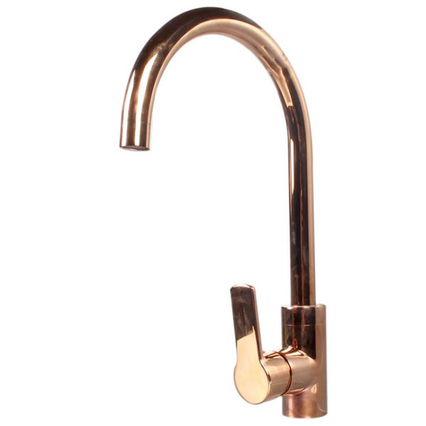 Drawing Gold Brass Bathroom Kitchen Faucet household rose gold table washbasin copper hot and cold water faucet