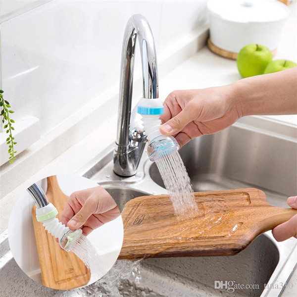 Practical kitchen shower nozzle Rotary anti splash tap water valve mouth filter economizer kitchen water-saving device IB675