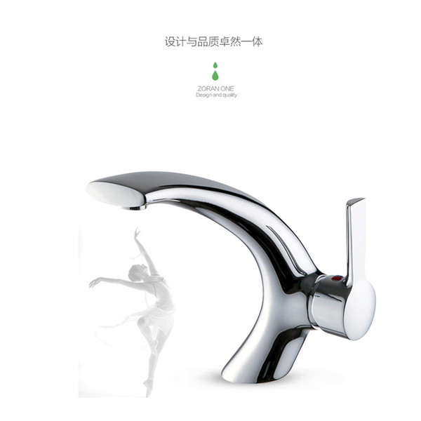 modern washbasin design Bathroom faucet mixer waterfall Hot and Cold Water taps for basin of bathroom