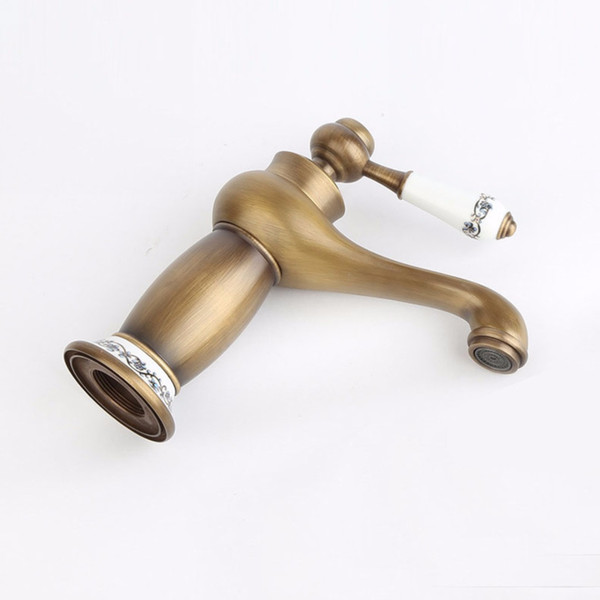 Top Quality Mixer Faucet Brass Faucet Bathroom Kitchen Hot & Cold Mixer Tap Ceramic Handle Water Tap Mayitr New Arrival