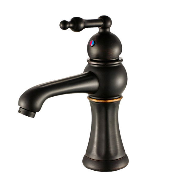 European retro Antique Black Bronze Faucet