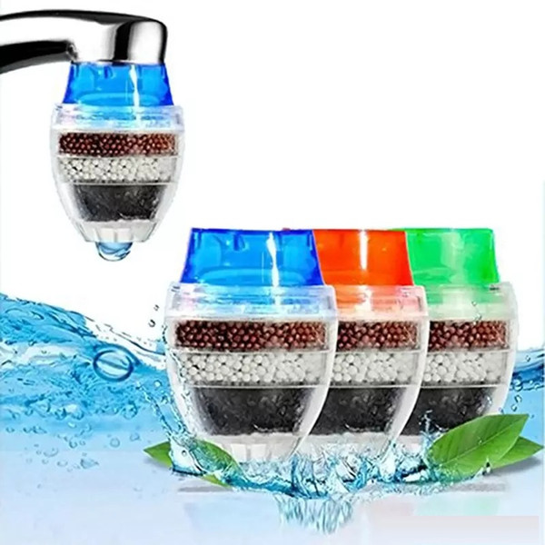 Household Cleaning Water Filter Mini Kitchen Faucet Air Purifier Water Purifier Water Filter Cartridge Filter c0043