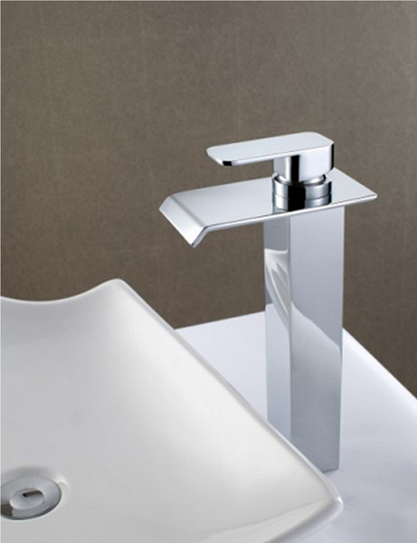 Cloud Power Ceramic Valve Core Sink Faucets For Bathroom , Hot and Cold Faucets Taps with Chrome- plated Brass