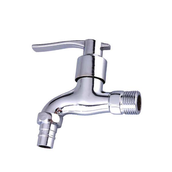 MEIBY Zinc Alloy Washing Machine Faucet and Single Cold Inwall Garden Fast on Tap