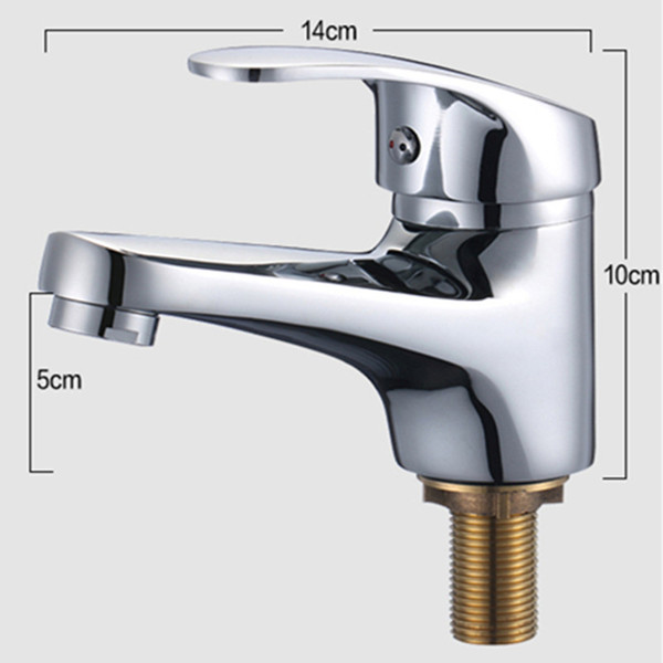 bathroom antique faucet single hole single hand basin tap Sink Wash Basin Tap cold water bibcock