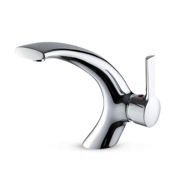 DHL Waterfall washbasin design Bathroom faucet mixer Hot and Cold Water taps for basin of bathroom KF877