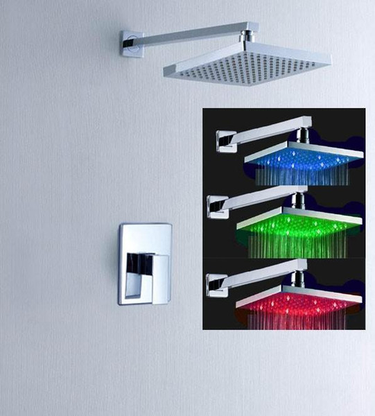 Free Shipping chuveiros chuveiro led torneiras torneira led Bathroom Shower Faucet Shower Set Faucet Tap