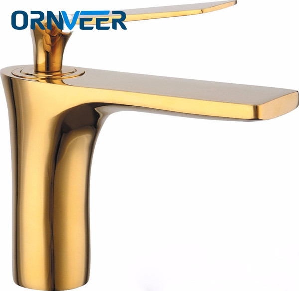 Innovative Fashion Style Home Multi-color Bath Basin Faucet Cold and Hot Water Taps Gold Black White Chrome Antique Color