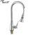 TAPCET 360 Degree Swivel Single Handle Kitchen Faucet Hot and Cold Water Faucet Deck Mounted Pull Out Spray Kitchen Taps