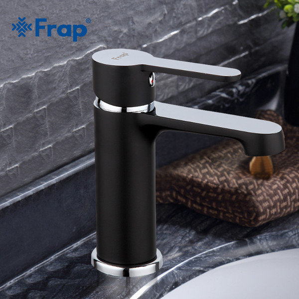 Frap Mixer Faucets Home Bathroom Faucet Basin Mixer Tap Cold-Hot Water Taps Multi-color Robinet Torneiras Spray Painting F1041