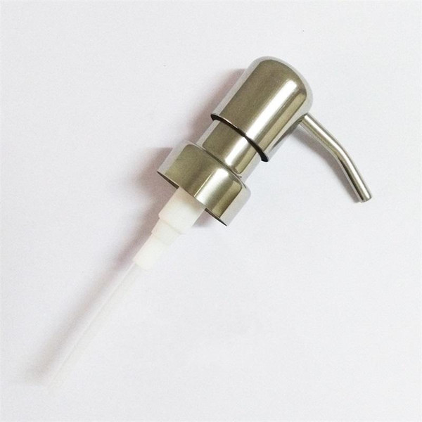 Small Hand Soap Dispenser Pump Stainless Steel Mason Jar Countertop Soaps Lotion Practical Nozzle Polish Chrome Orb Golden 7 5hx cc