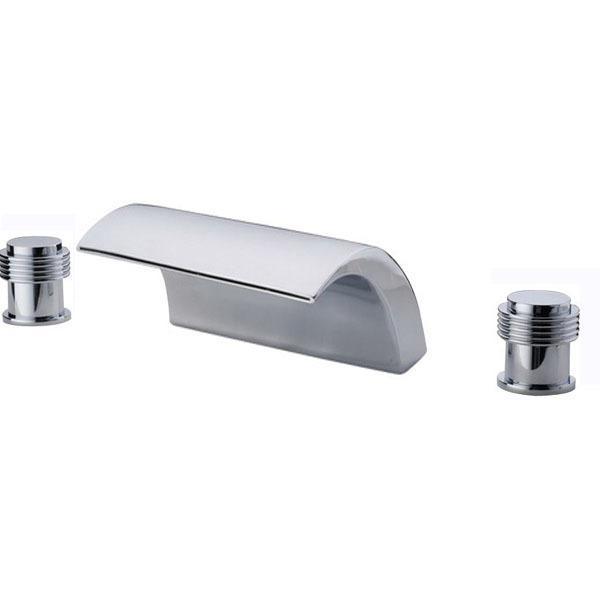 Top quality waterfall basin faucet,dual handle bathtub faucet 160313#