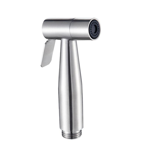 Bathroom Bidet Sprayer Water Gun Handheld With Wall Bracket Holder Stainless Steel Shower Head Cleaner Tools 30ss ff