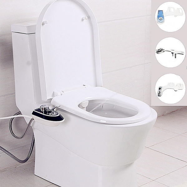 Portable Toilet ABS Bidet Shower,Luxurious Hygienic No electricity Smart Toilet Seat Bidet,Wash the ass flusher,J16160