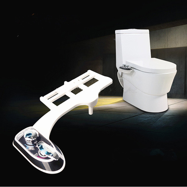 Plastic ABS bidets under toilet seat covers,manual Cold Water Single Nozzle Bidet,washing butt retractable spray nozzle bidet,J17265