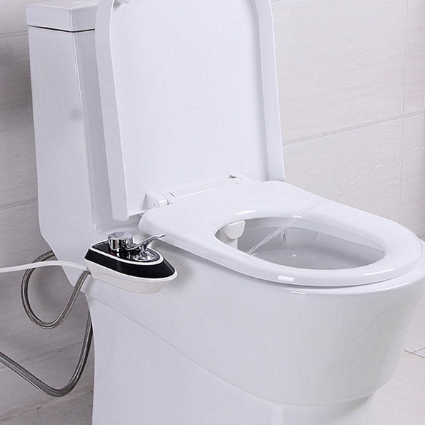 women washing ABS Bidet flusher,Butt and ass Shower Toilet Bidet spray,Universal No electricity Smart Toilet Seat Bidet,J17118