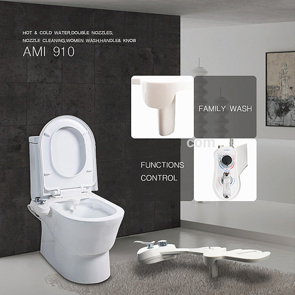 warm water toilet seat bidet,Feminine Hygien and Clean Butt bidet,Retractable Nozzle Bidet Spray With Self Cleaning,J17277